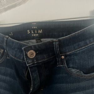 White House Black Market crop jeans